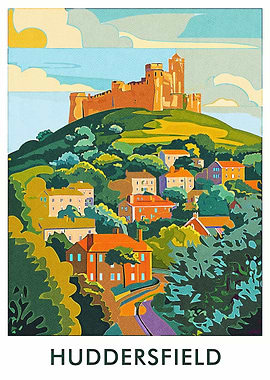 Huddersfield Castle Illustration