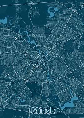 Minsk City Map