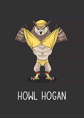 Howl Hogan Owl Wrestling