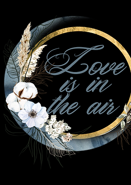 Love is in the Air Floral Wreath