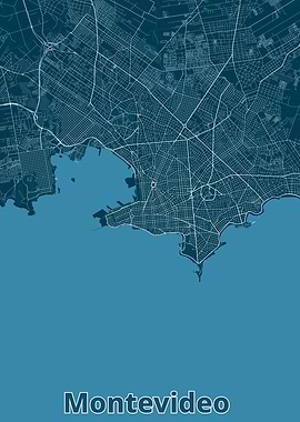 Montevideo City Map