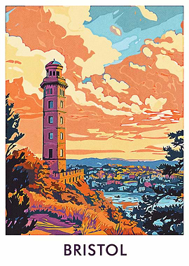 Bristol Lighthouse Sunset