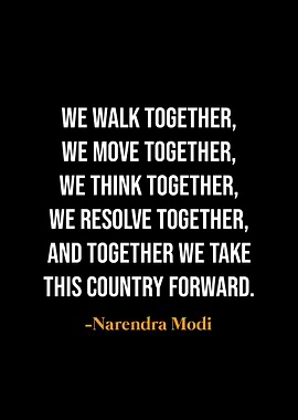 Narendra Modi Quote