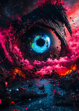 Cosmic Eye Landscape