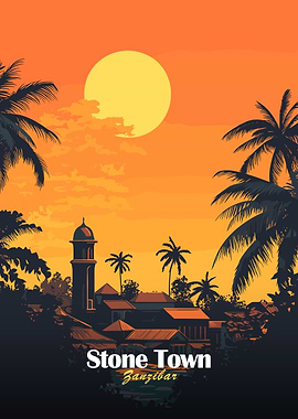 Stone Town Zanzibar Sunset