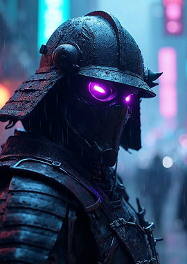 Cyberpunk Samurai