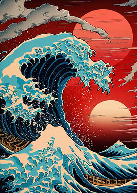 Great Wave Print