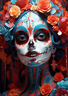 Sugar Skull Woman