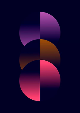 Ethereal Gradient Harmony – Abstract Minimalist Art