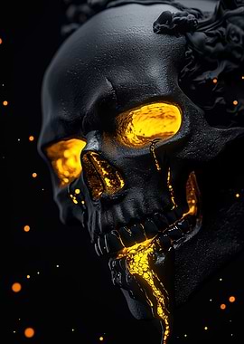 Glowing Skull