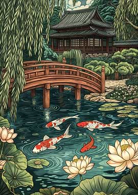 Japanese Garden Pond