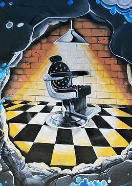 Barber Shop Graffiti