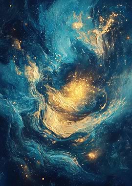 Abstract Cosmic Nebula