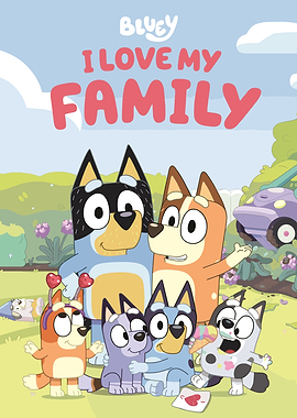 Bluey Family Portrait