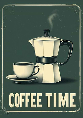 Coffee Time Poster