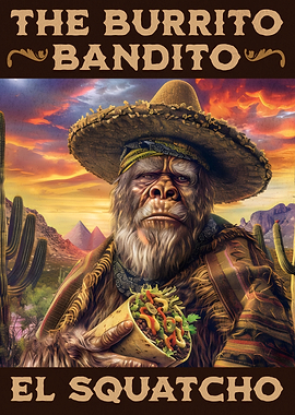 El Squatcho- The Burrito Bandito