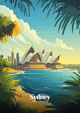 Sydney Opera House Poster