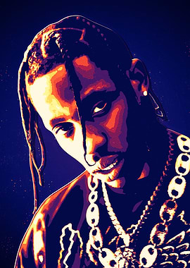 Travis Scott Portrait
