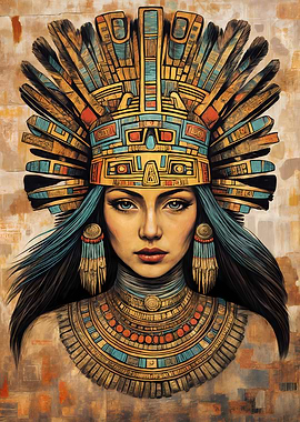 Tribes Woman - Peru - Aztec