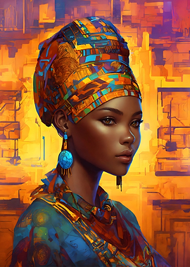 African Woman Portrait