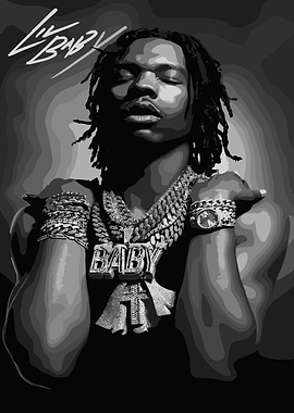 Lil Baby Portrait