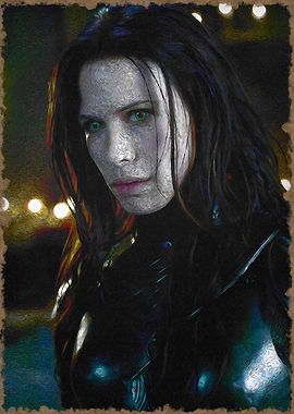 Vampire Woman Portrait