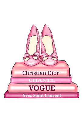 Pink Heels and Fashion Magazines