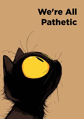 We Are All Pathetic - Cute Cat
