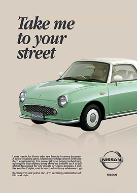 Nissan Figaro Retro Car