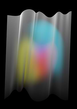 Ethereal Fluidity — Abstract Wavy Mesh