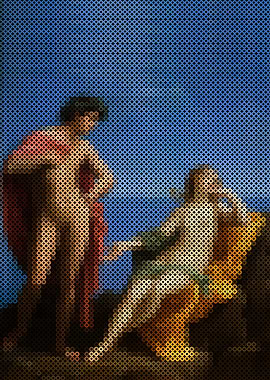 Bacchus and Ariadne by Guido Reni (circa 1619-1620)