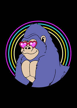 Cute Gorilla Wild Animal