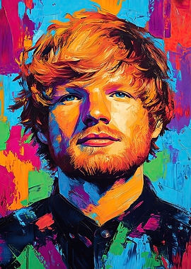 Ed Sheeran Portrait Painting