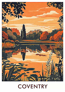 Coventry Sunset Landscape