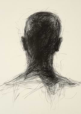 Back of the Head Drawing