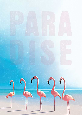 Pink Flamingos Paradise