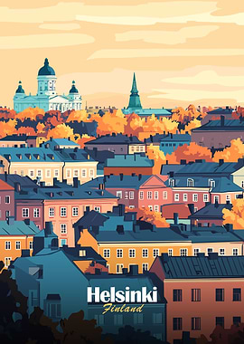 Helsinki Cityscape