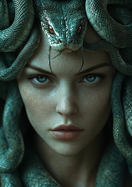 Medusa Portrait