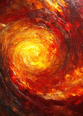 Abstract Fire Vortex