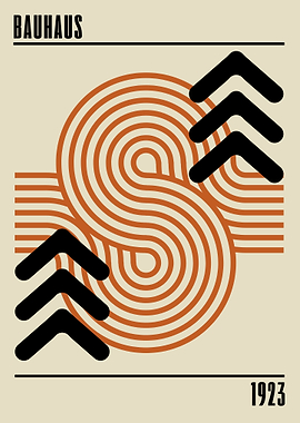 Bauhaus Geometric Art Print