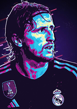 Modric Real Madrid Football Player