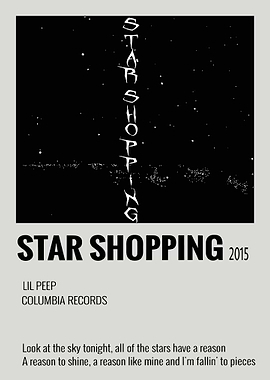 Lil Peep Star Shopping Album Cover