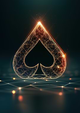 Ace of Spades Abstract
