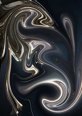 Abstract Swirling Pattern