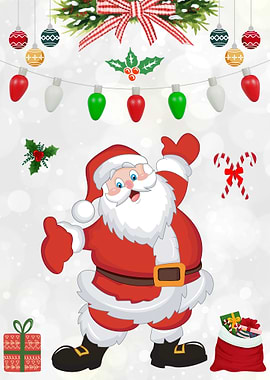 Santa Claus Christmas Illustration