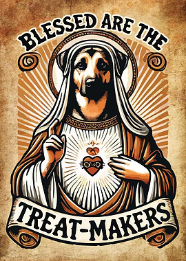 Blessed Are the Treat-Makers, Funny Holy Dog Humor