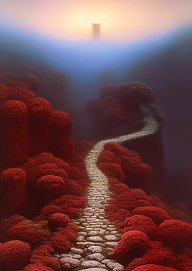 Stone Path to the Unreachable Door