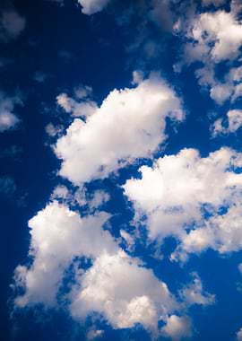 Blue Sky with Clouds