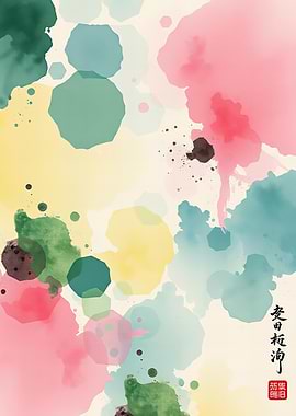 Watercolor Abstract Art