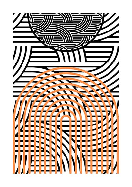 Abstract Geometric Art